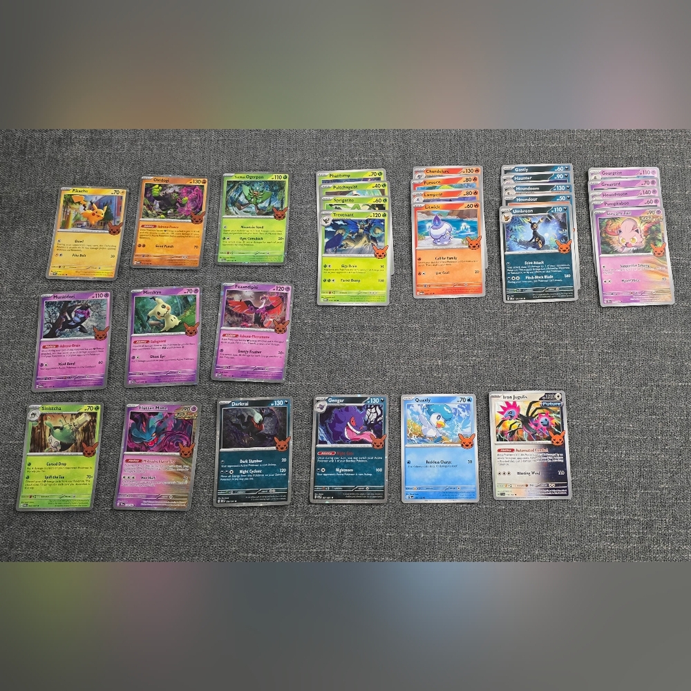 Pokémon Trick or Trade 2024 (Complete Set, with Holofoils)